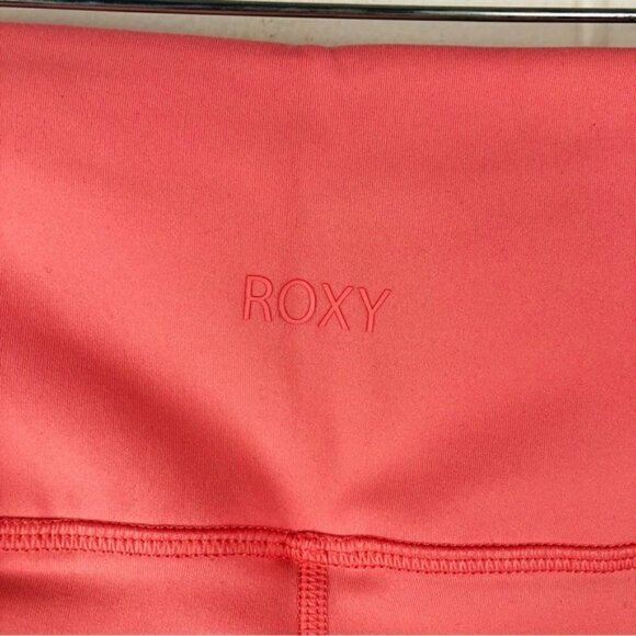 Roxy Womens Kaileo High Waisted Ankle Length Workout Leggings Large - Picture 13 of 16